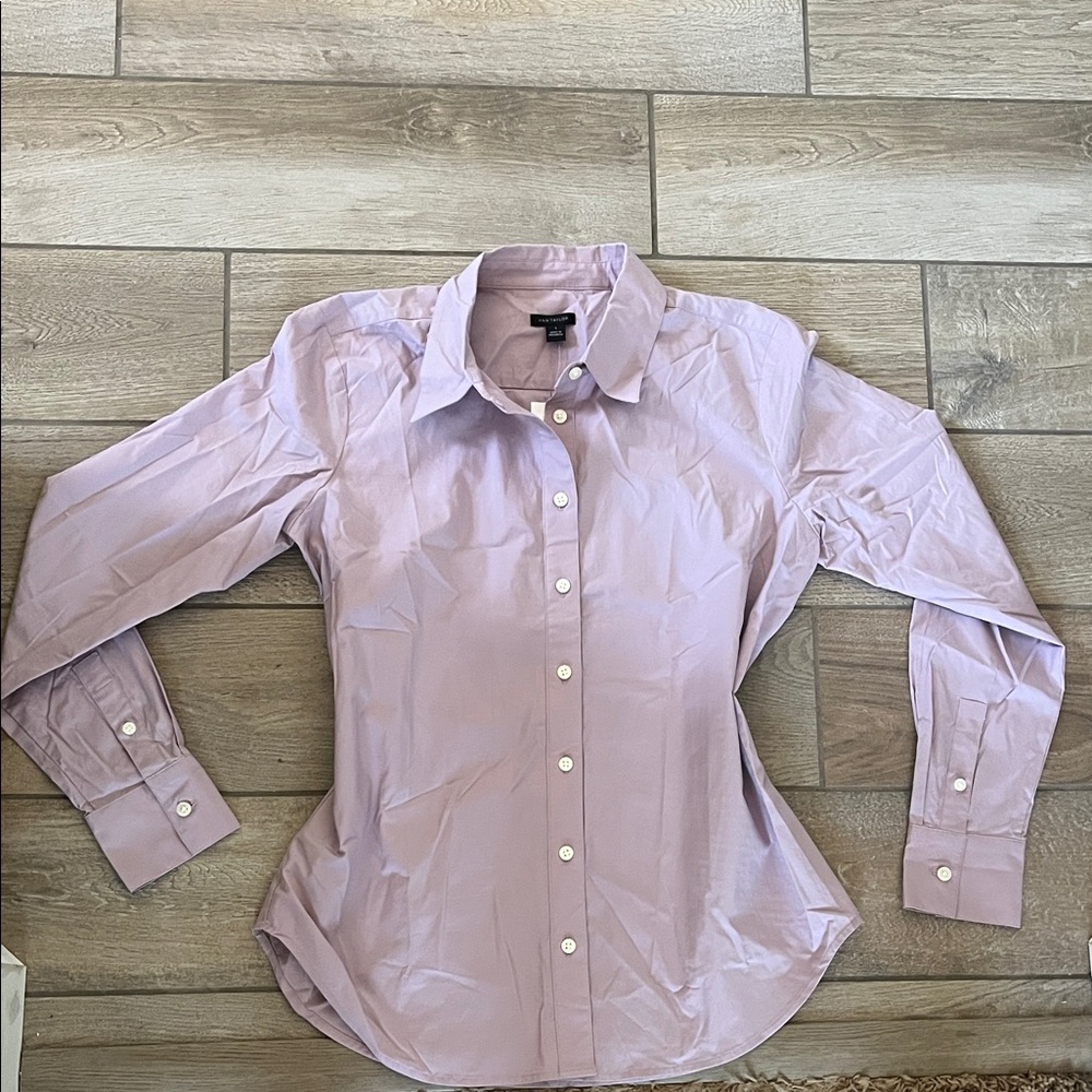 Ann Taylor Light Purple Blouse